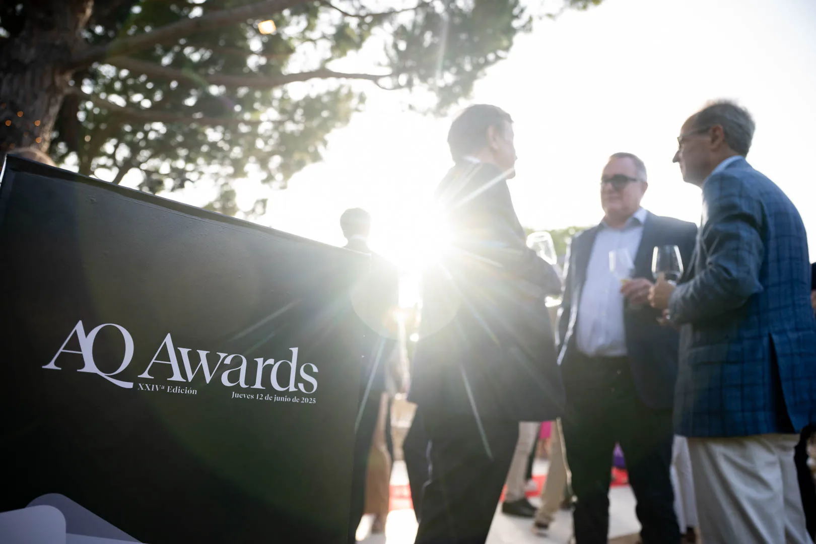 Encuentro de profesionales en la gala de los AQ Awards