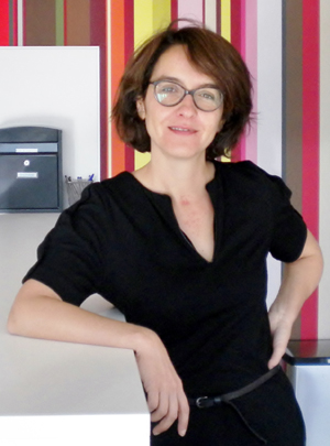Beatriz Vila, directora de Personas de Chiesi, durante los AQ Awards 2015