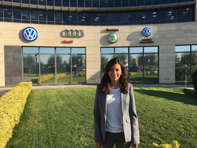 Sara Hernández, Organization & Reporting Manager de Volkswagen-Audi España en 2016