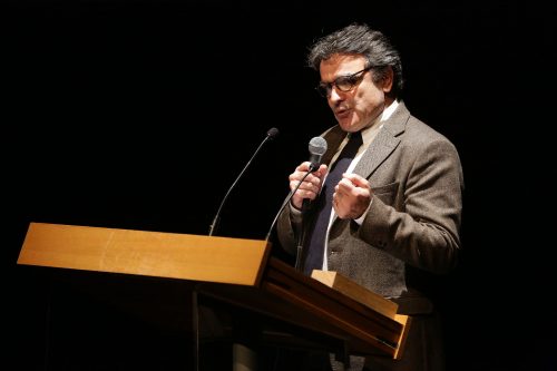 Rafael Vilasanjuan durante la entrega de los AQ Awards 2016